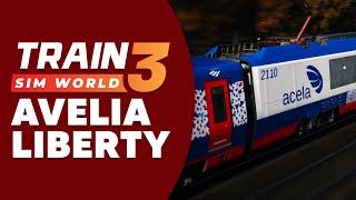 Amtrak Avelia Liberty (Train Sim World 3 - Livery Review)