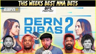 This Weeks Best MMA Bets - UFC Vegas 101 Betting Breakdown Dern vs Ribas 2 | Lock Of The Week