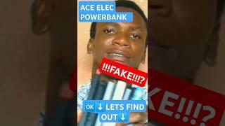 Is the Ace ELEC 20000mAh Power Bank Legit or a Knockoff?|Truth Revealed! #music#afrobeats#techreview