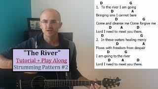 "THE RIVER" Tutorial + Play Along. Beginner Guitar Lesson. Henry Braun