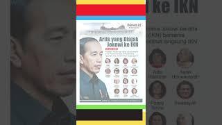 Inilah Sejumlah Artis yang Diajak Jokowi Ngintip IKN