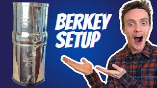 Berkey Water Filter Setup Guide (Easy Step by Step Tutorial for Beginners)