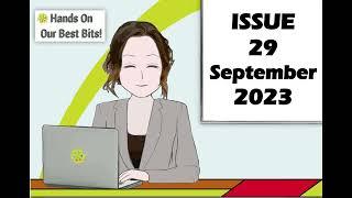 Hands On Our Best Bits - Issue 29 - September 2023