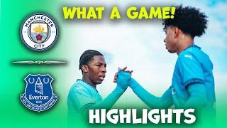 Manchester City vs Everton | u18 Premier League | Highlights 11-01-2025