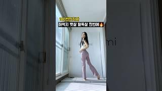 허벅지살빼기 팔뚝살 뱃살빼기 한번에 #shorts #쉬운운동#꿈미언니