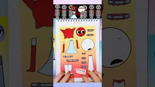 Mroona - Sprunki Swap OC Human Edition Sticker Book ️‍ 스프런키 스왑 OC 휴먼에디션 스티커Asmr