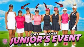 We Had an 8 Girl Juniors Event! The Golf Girl Games!