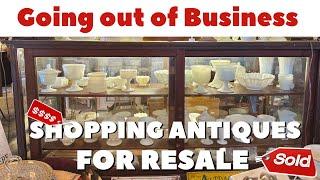 Antique Store Going out of Business | Shop with us for Vintage Resale for Profit