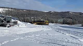 Alaska RR positioning for the loading of the Fairbanks coal train