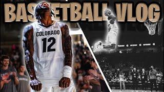 TRAVIS HUNTER AND SHEDEUR SANDERS SUIT UP FOR A COLORADO BASKETBALL GAME