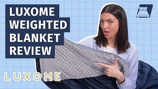 Luxome Weighted Blanket Review - Best Blanket For Couples!