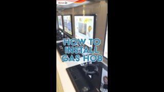 Rinnai Life: How to Install Built-in Gas Hob