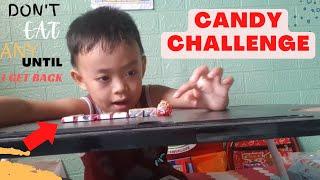 CANDY CHALLENGE WITH MY 4 YEARS OLD SON | DON'T EAT IT | PATIENCE CHALLENGE