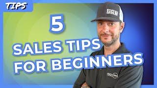 How to build confidence in sales. 5 tips for beginners!