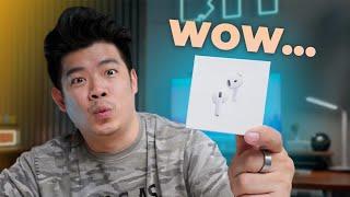 Unboxing Airpods 4 with ANC | Noise Cancelling nya 