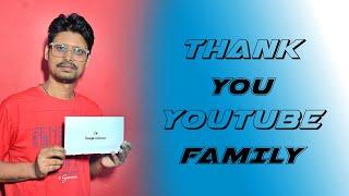 THANK YOU MY YOUTUBE FAMILY | MY YOUTUBE JOURANAY | YOUTUBE ADSENCE PIN