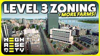 Building More Farms for LEVEL 3 Housing! | Highrise City (#7)