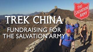 Trekking the Great Wall of China for The Salvation Army