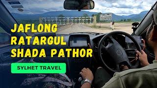 Sylhet Tour By Car - Jaflong To Ratargul To Shada Pathor - Part 03