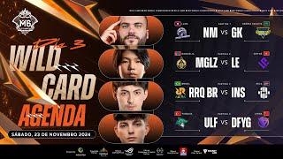  AO VIVO | Fase de Grupos Wild Card do M6 | DIA 3