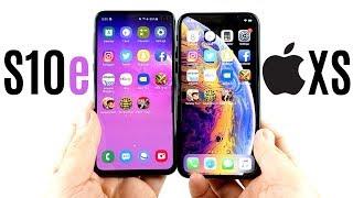 Galaxy S10e vs iPhone XS Speed Test!