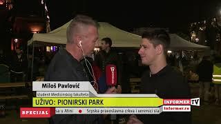 KOLEGIJUM - Đukanović o studentima u Pionirskom parku!