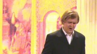 Bass-baritone Igor Bakan sings Ivan Susanin's aria from Glinka's A Life for the Tzar