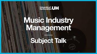Music Industry Management - Subject Talk