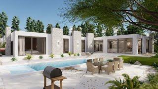 4 bedrooms house design/[20.50mx27.64m]/model0212