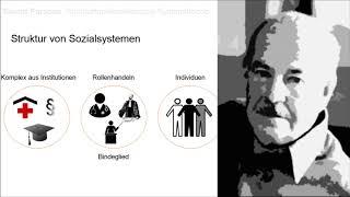 Talcott Parsons: Strukturfunktionalistische Systemtheorie