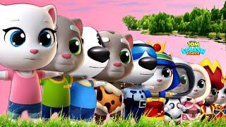 TALKING TOM SPLASH FORCE -Discover all the heroes - LILU Gameplay (Android, iOS)Mobile