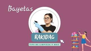 Las mejores bayeta para la limpieza diaria de casa #rakidag #limpio #limpiezaprofesional #bayrtas