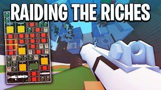 From Rags To Raiding The Riches' Huge Base (Unturned Vanilla)