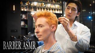 ASMR BARBER-ASMR haircut Hearing and Visual Stimulation comfort l  눈과 귀를 자극하는 편안함 리젠트컷 l판교 더레브 맨즈헤어