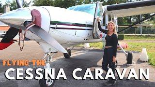 Cessna 208 FERRY FLIGHT & SKYDIVE OPS.