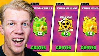 ALLEMAAL GRATIS CADEAU'S IN BRAWL STARS!