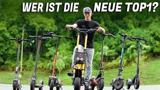 TOP 5 Der Besten E-Scooter Mit Straßenzulassung Ende 2025 