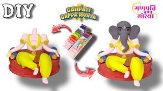 Eco Friendly Ganesh Murti Making  Ganesh Chaturthi Special Ganesh Ji idol #ganeshchaturthi #clay