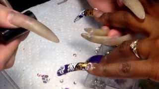 The Nail Process with my girl Maria Ortiz