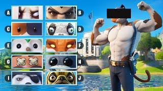 GUESS THE FORTNITE SKIN BY THE EYES - FORTNITE CHALLENGE - #6 | tusadivi