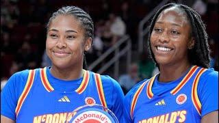 Joyce Edwards and Sarah Strong win Co-MVP of the McDonalds all American game!!