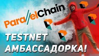 ParallelChain - тестнет и амбассадорка! Собрали 50 млн $
