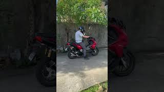 Honda Adv160 2023 with Akrapovič muffler (Sound Check)