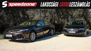 Skoda Superb vs. Toyota Camry: Lakossági luxusleszámolás - Speedzone használtteszt