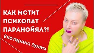 КАК МСТИТ ПСИХОПАТ ПАРАНОЙЯЛ. Екатерина Эрлих