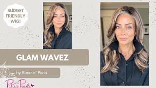 GLAM WAVEZ by Rene of Paris in Snowy Umber-R | Wig Review | WigsByPattisPearls.com