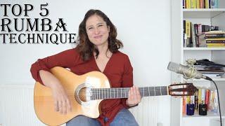 Top 5 Rumba Techniques - Guitar Lesson 