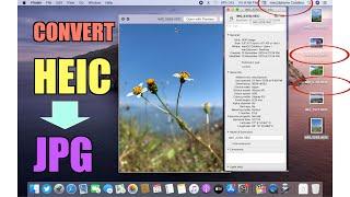 How to convert HEIC to JPG or png using Automator on mac