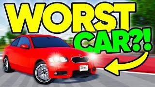 THE WORST CAR in Greenville.. (Greenville Roblox)