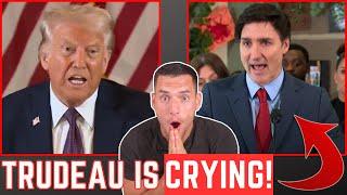 Donald Trump Has Officially BROKEN Justin Trudeau! (Canada For 51st State?)